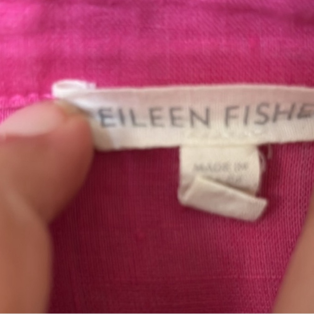 Eileen Fisher Linen Tunic - Picture 3 of 7